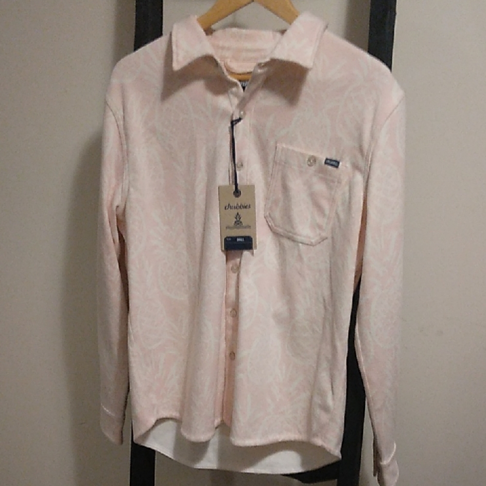 Chubbies The Thigh-Napple Flannel Overshirt NWT